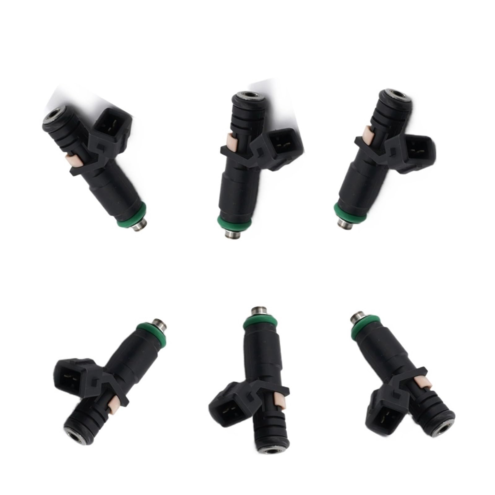 Einspritzdüsen 2/4/6/8 PCS Kraftstoff Injektor 5WY-2805A Passt Für Kia Für Pride Schwarz Farbe 5WY2805A 5WY 2805A Motor Düse Injection Injektoren Kraftstoffeinspritzdüse(6 PCS) von HAMFISTB