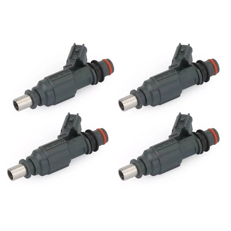 Einspritzdüsen 4Pcs Kraftstoff Injektoren 23250-0D030 23209-0D030 0280156019 Für Toyota Für Corolla ZZE12 E141 ZZE150 23250-0D020 0280155936 Kraftstoffeinspritzdüse von HAMFISTB