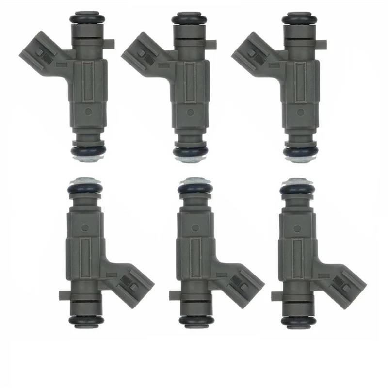 Einspritzdüsen 6Pcs Kraftstoff Injektoren Für Lincoln LS Für Jaguar Für S-Typ 2000 2001 2002 2003 3,0 L 0280155863 Kraftstoffeinspritzdüse von HAMFISTB