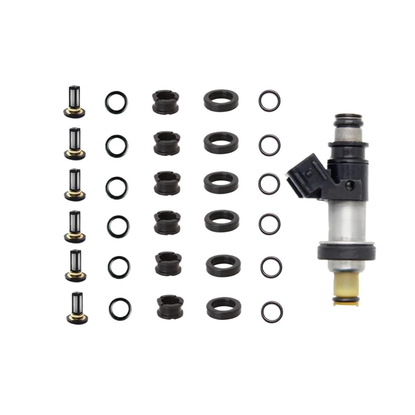 Einspritzdüsen 6sets Großhandel Kraftstoff Injektor Reparatur Kit & Service Kit Für Odyssey 1998#06164-P8E-A00 06164 PCC-000 Kraftstoffeinspritzdüse von HAMFISTB