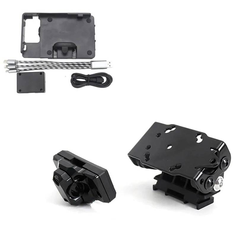 Für NX400 Für NX 400 Für NX500 Für Nx 500 2024 Motorrad Halterung GPS Navigation Halterung GPS Navigationshalterung Motorrad Navigationshalte(Set) von HAMFISTB