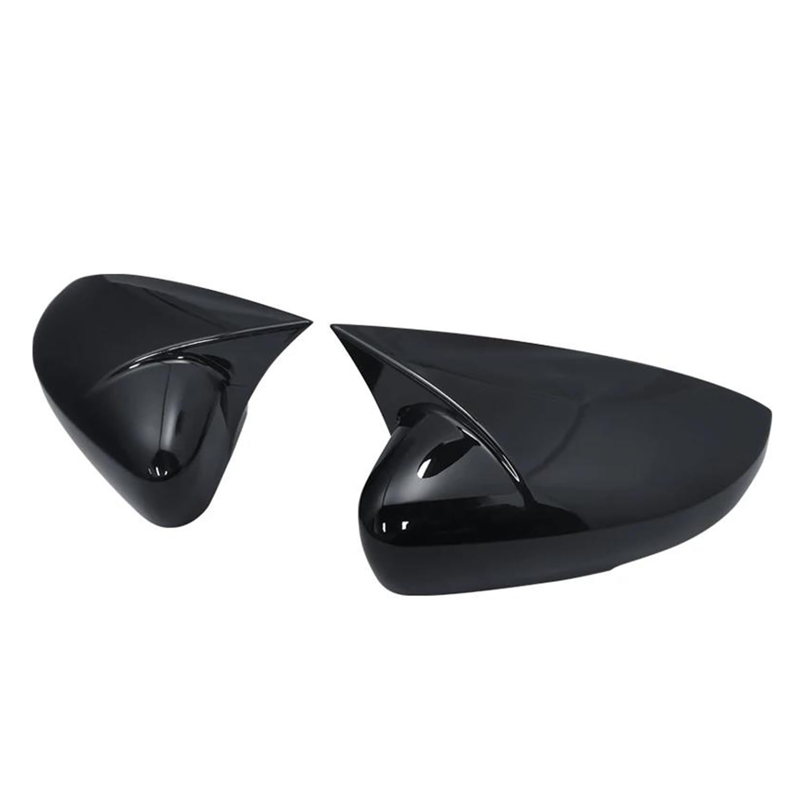 Für Toyota Für Corolla 2007-2013 Für Vios Für Yaris Für Limousine Für P90 2008-2013 Auto Hinten Spiegel Abdeckungen Seitenspiegelkappe Spiegelkappen(Bright Black) von HAMFISTB