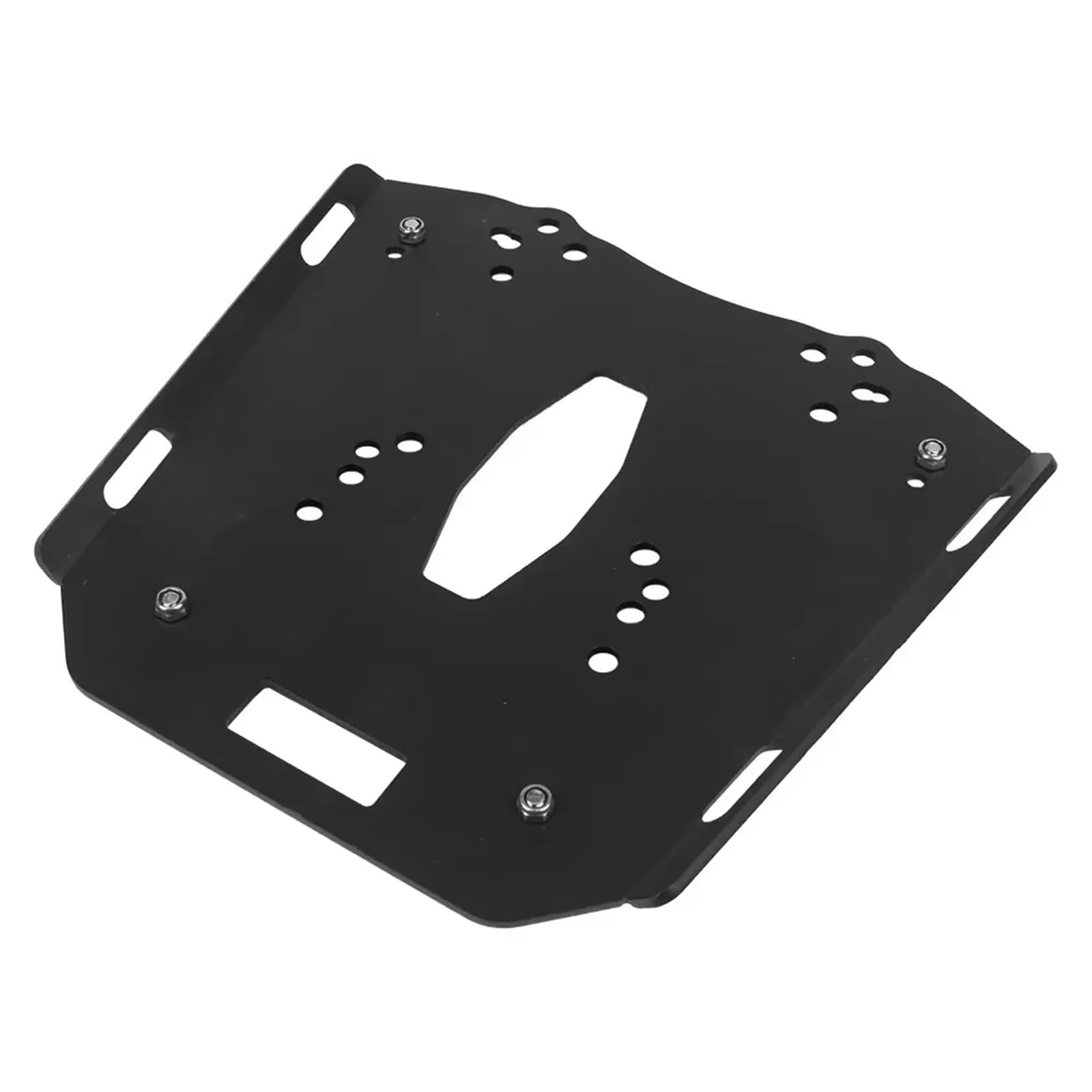 Gepäckauflage Für CFMOTO Für MT450 Für 450MT Für 450 MT 2024 2025 Motorrad Edelstahl Halterung Fall Gepäck Rack Gepäckregal(Black Top Rack) von HAMFISTB