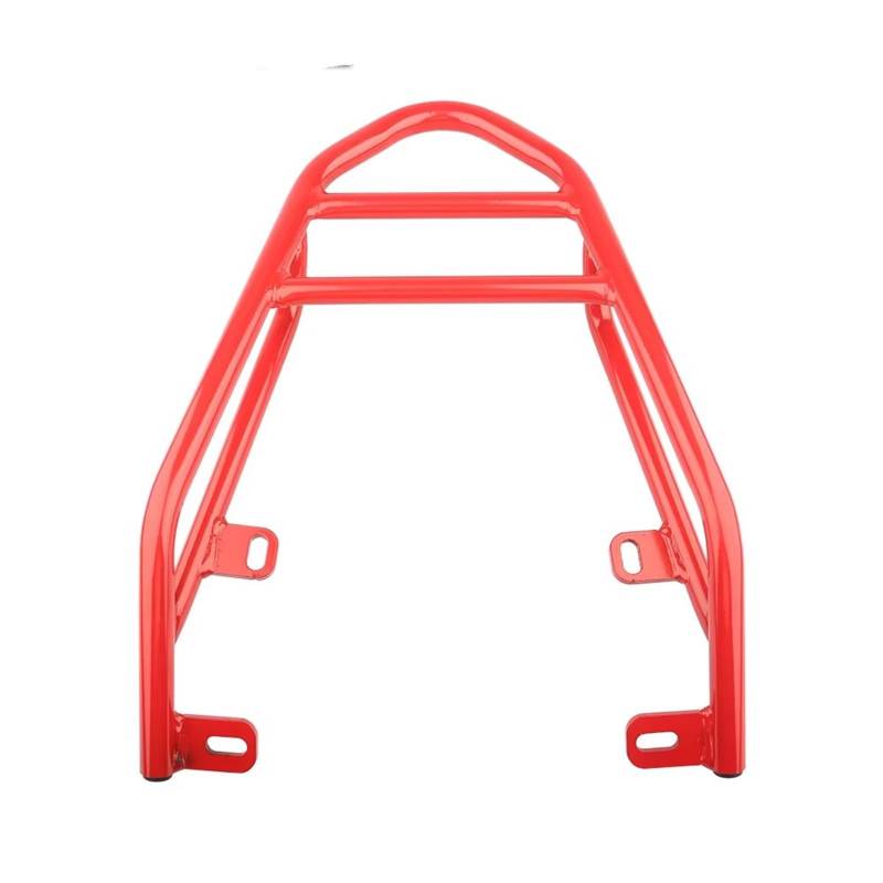 Gepäckauflage Für Scrambler 400 Für SIXTY2 2016-2022 Für Scrambler 800 2015-2022 Motorrad Hinten Schwanz Rack Koffer Träger Bord Gepäckregal(Red) von HAMFISTB