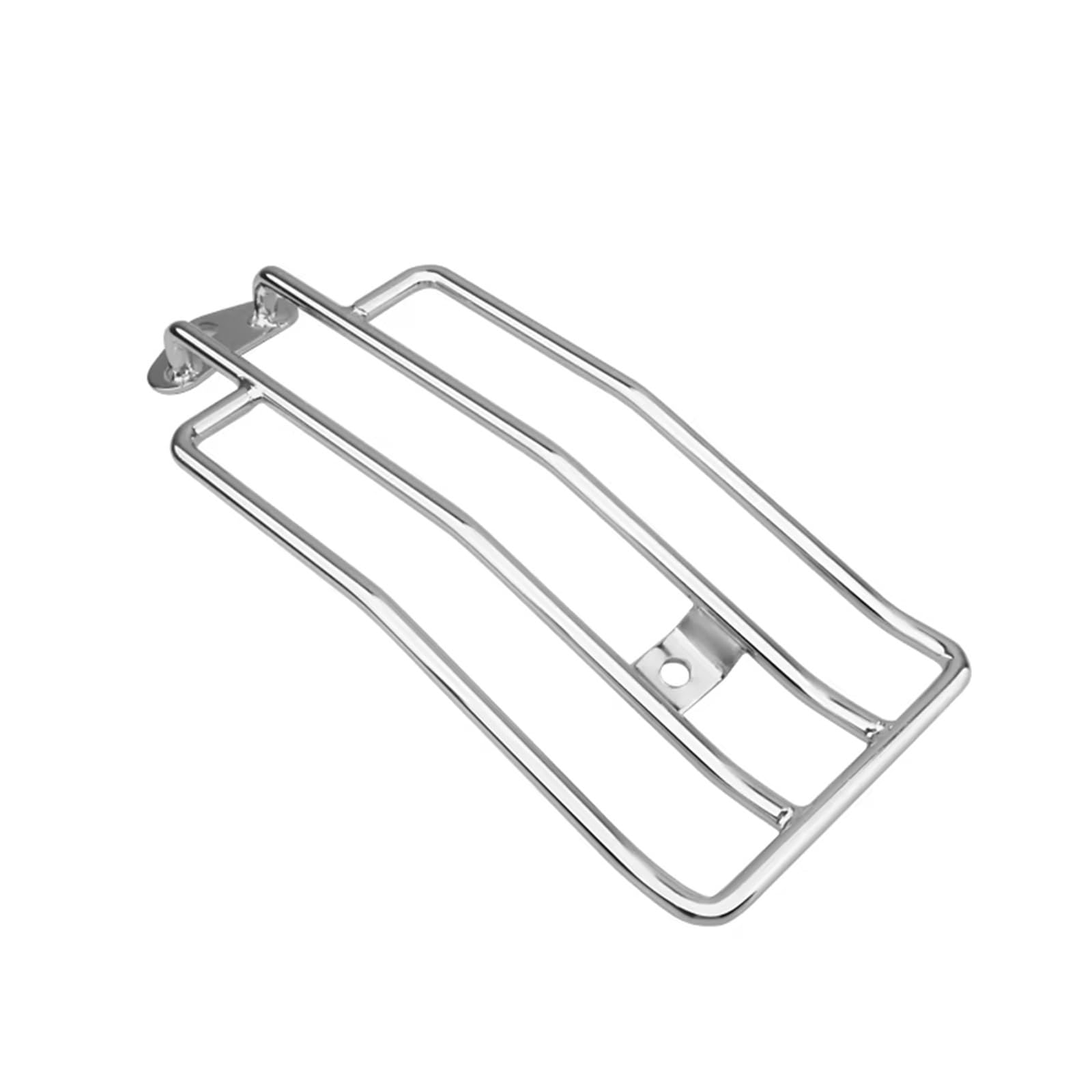 Gepäckauflage Für Sportster Für Eisen Für XL883 Für XL1200 Für X48 Für Custom Für Roadster 1985-2003 Motorrad Gepäck Rack Unterstützung Regal Gepäckregal(Chrome) von HAMFISTB