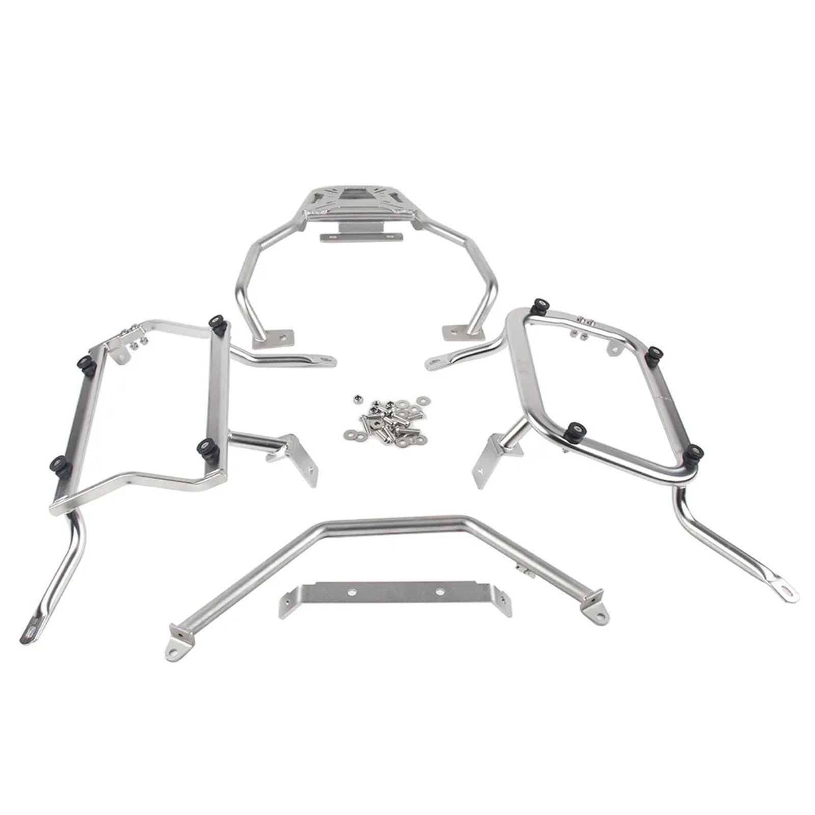 Gepäckauflage Für Suzuki Für Vstrom Für 650 XT Motorrad Seite Träger Gepäck Racks Boxen Stetige Rahmen Gepäckregal(Side Rack) von HAMFISTB