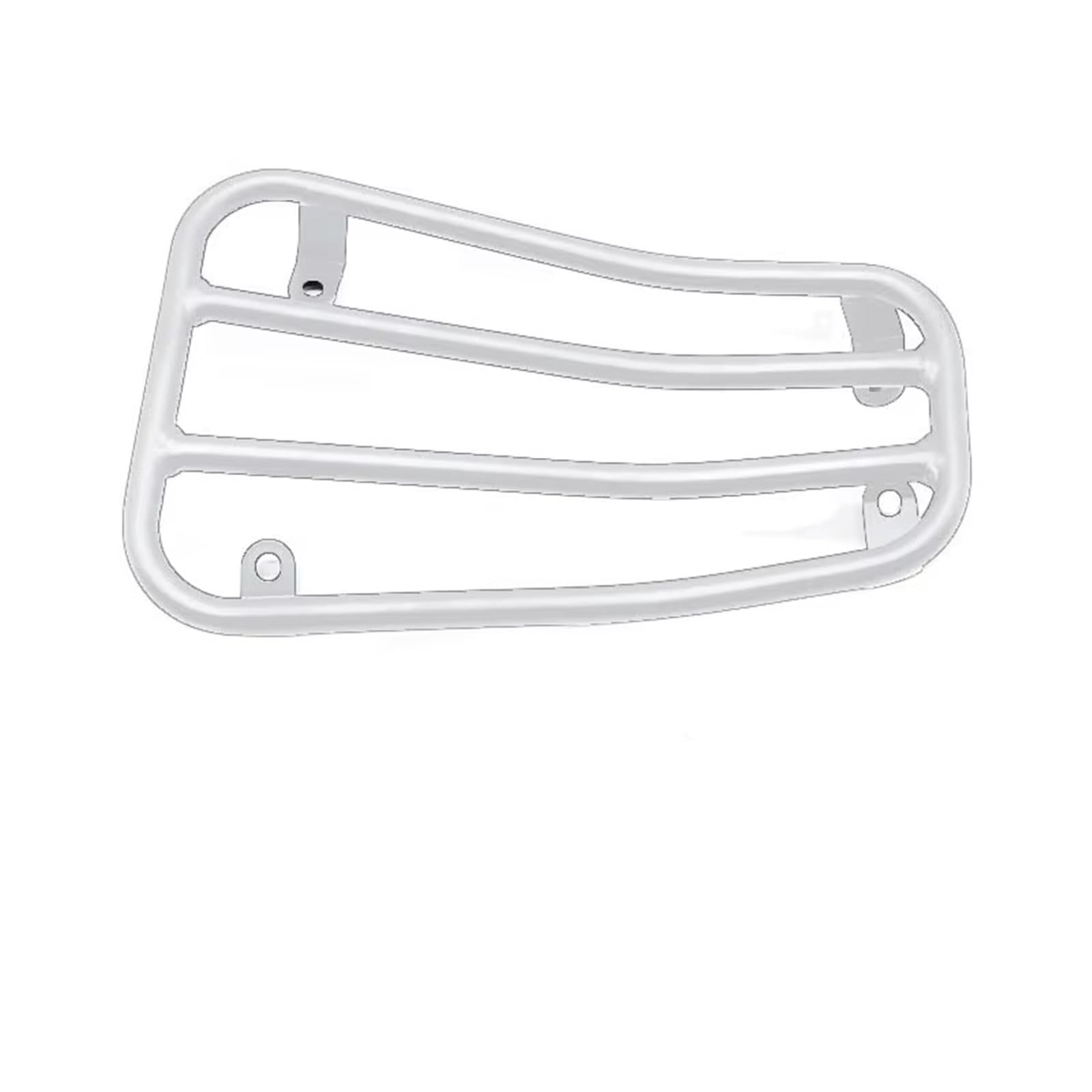 Gepäckauflage Für Vespa Für Sprint 150 Für Primavera 150 2014-22 Für Sprint Für Primavera 150 2023 Motorrad Vorne Fuß Pedal Halterung Gepäckregal(Chrome) von HAMFISTB