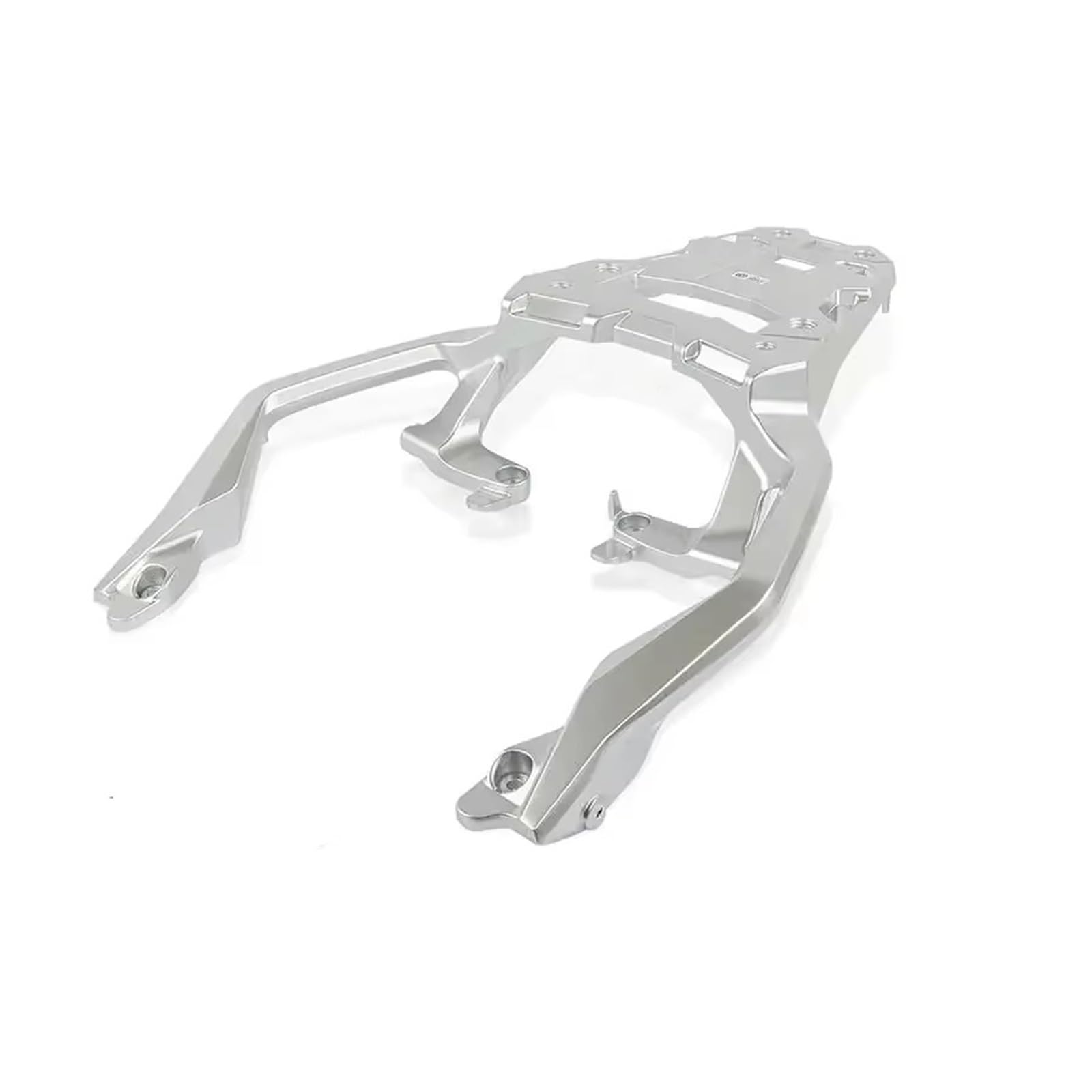 Gepäckauflage Für XADV 750 Für Forza 750 Für NC 750 2021 2022 2023 2024 Motorrad-Regalstütze Hinten Gepäckträger Gepäckregal(Silver) von HAMFISTB