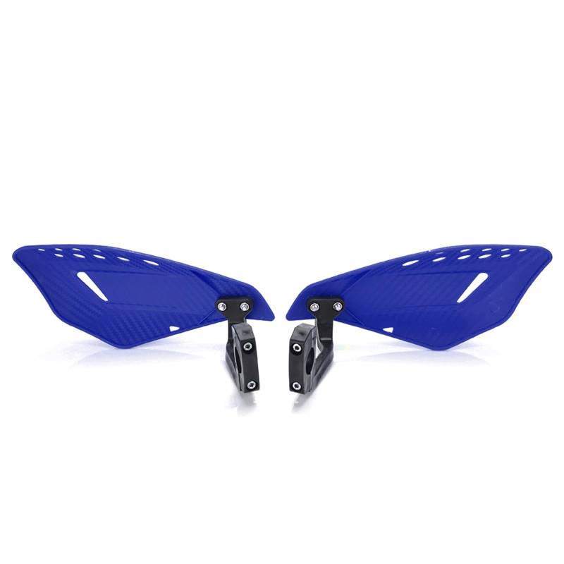 Handschützer 22mm 7/8" ATV Fahrrad Motorrad Universal Griffschutz Lenker Handschutz Schutzausrüstung Handprotektoren(Blue) von HAMFISTB