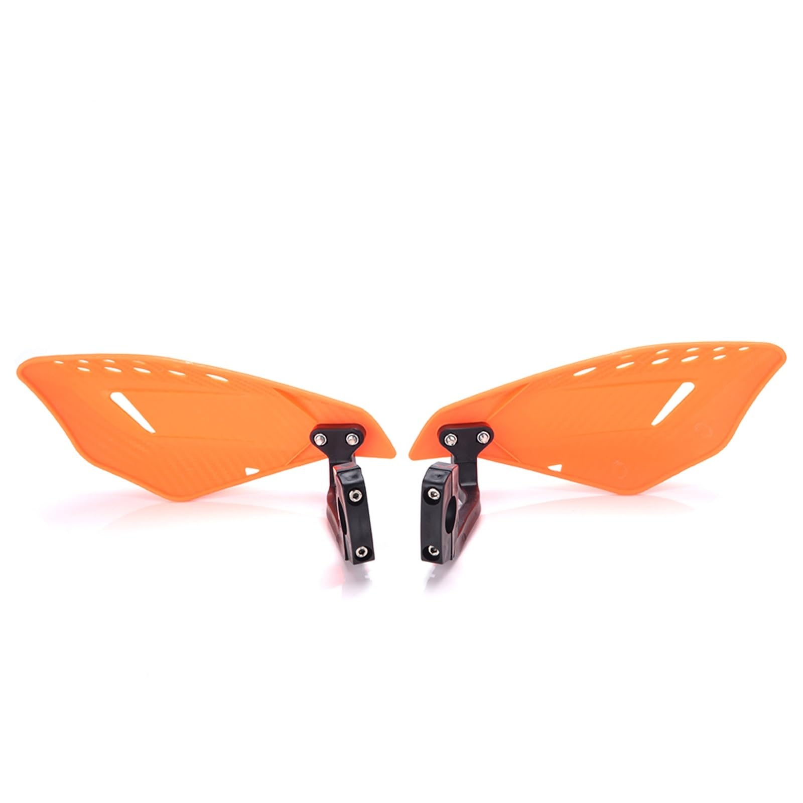 Handschützer 22mm 7/8" ATV Fahrrad Motorrad Universal Griffschutz Lenker Handschutz Schutzausrüstung Handprotektoren(Orange) von HAMFISTB