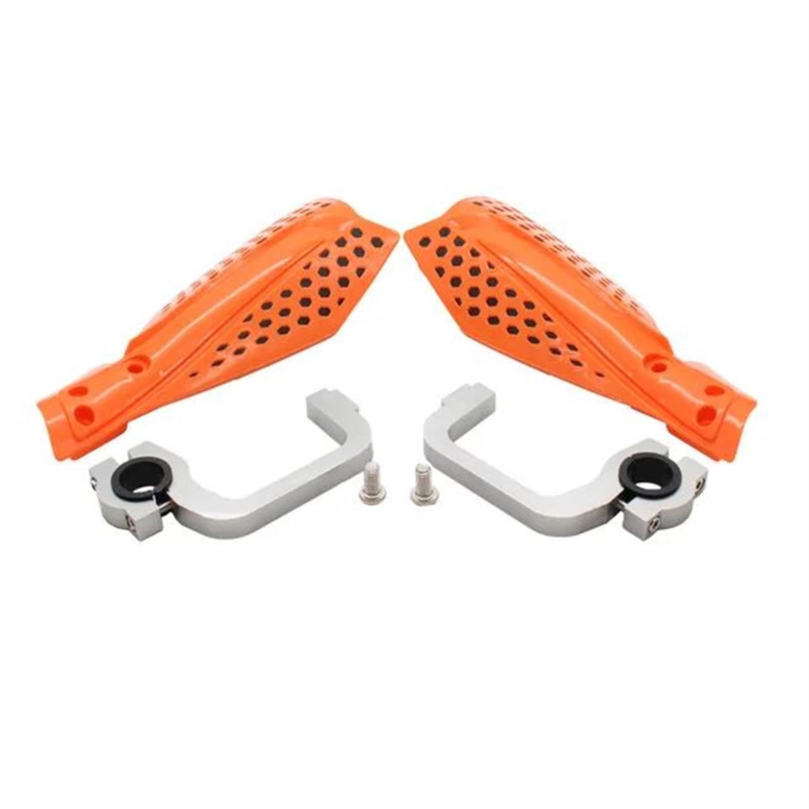 Handschützer Für 22mm 28mm Universal Motorrad Lenker HandGuards Protector Shield Zubehör Handprotektoren(Orange) von HAMFISTB