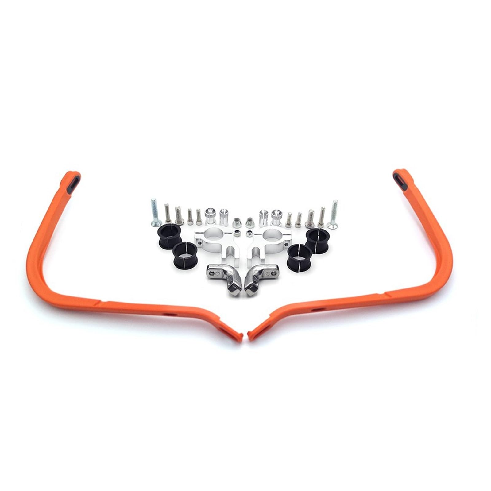 Handschützer Für 7/8" 22mm Oder 1-1/8 28mm Fat Bar Dirt Bike Motorrad Lenker Handschutz Handschutz Schutz Handprotektoren(Orange) von HAMFISTB