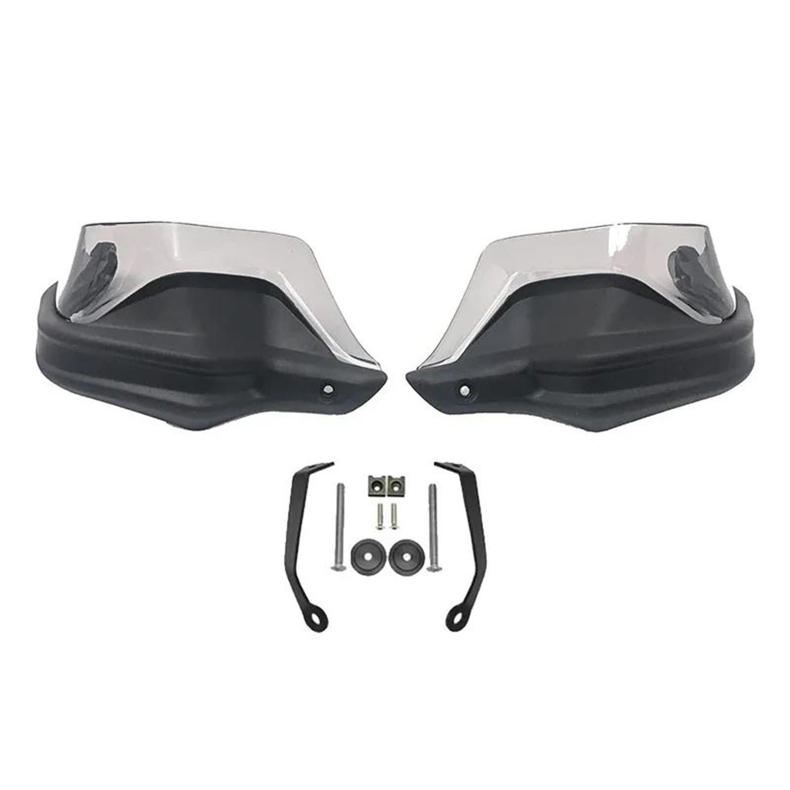 Handschützer Für Benelli Für TRK 502 Für 502x Für TRK502 Für TRK502X Für TRK251 Für TRK 251 Motorrad Hand Guards Abdeckung Windschutzscheibe Handprotektoren(Black Grey Set) von HAMFISTB