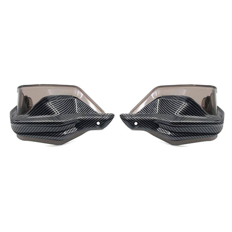 Handschützer Für C400GT Für C400 GT Für C 400GT Motorrad Griff Schutz Lenker Handprotektoren Windschutzscheibe Handprotektoren(Carbon Brown-1Set) von HAMFISTB