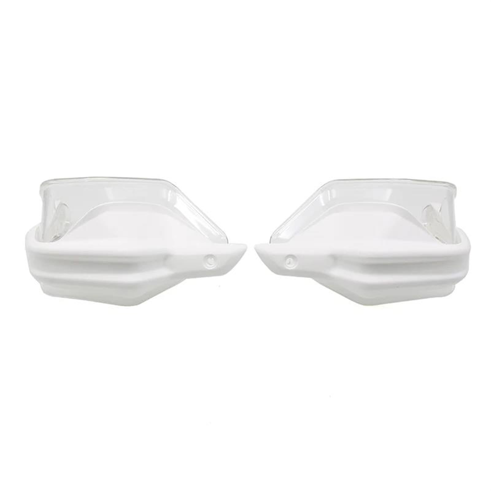 Handschützer Für C400GT Für C400 GT Für C 400GT Motorrad Griff Schutz Lenker Handprotektoren Windschutzscheibe Handprotektoren(White Clear-1Set) von HAMFISTB