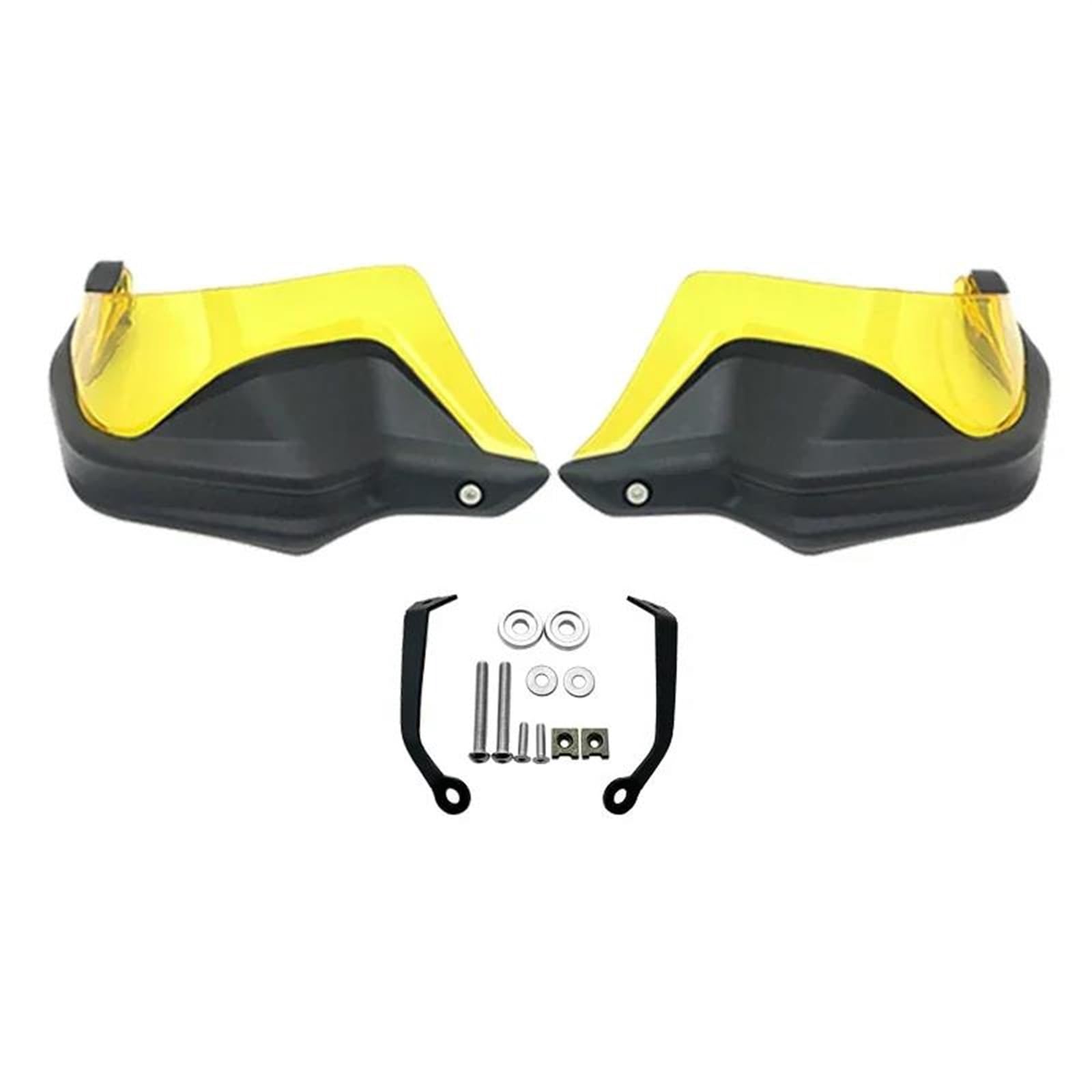 Handschützer Für CFMOTO Für 400GT Für 650GT Für 800MT Für 650MT Für 400MT Motorradlenker Handschützer Windschutz Handprotektoren(Black Yellow Set) von HAMFISTB