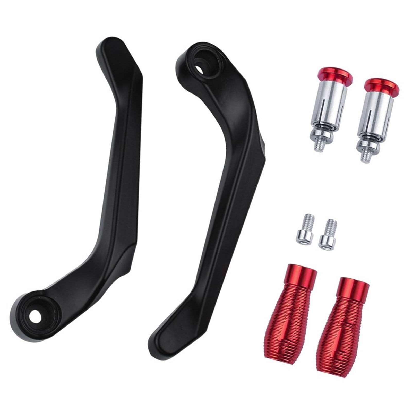 Handschützer Für Für T-Max 500 Für Tmax 560 Für TMax 530 Für TMAX 500 560 530 Motorrad Hand Protektoren Bremse Kupplung Hebel Lenker Handschutz Handprotektoren(Red-A) von HAMFISTB