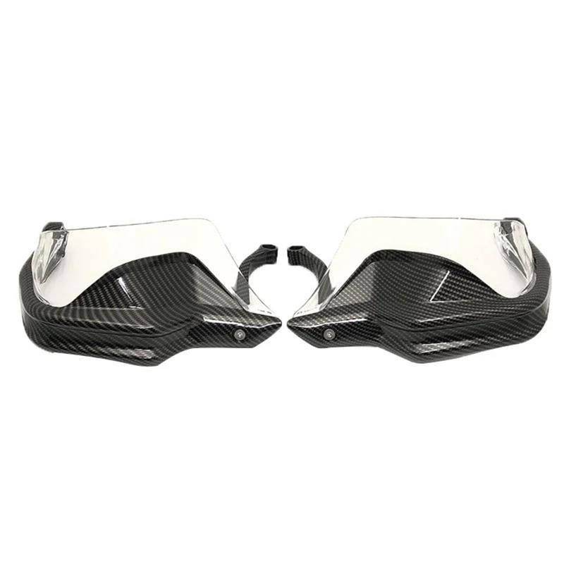 Handschützer Für G310GS Für G310R Für G 310 GS Für G310 R 2017 2018 2019 2020 2021 2022 2023 Motorrad Lenker Hand Guards Wind Schutz Handprotektoren(Carbon Clear Set) von HAMFISTB