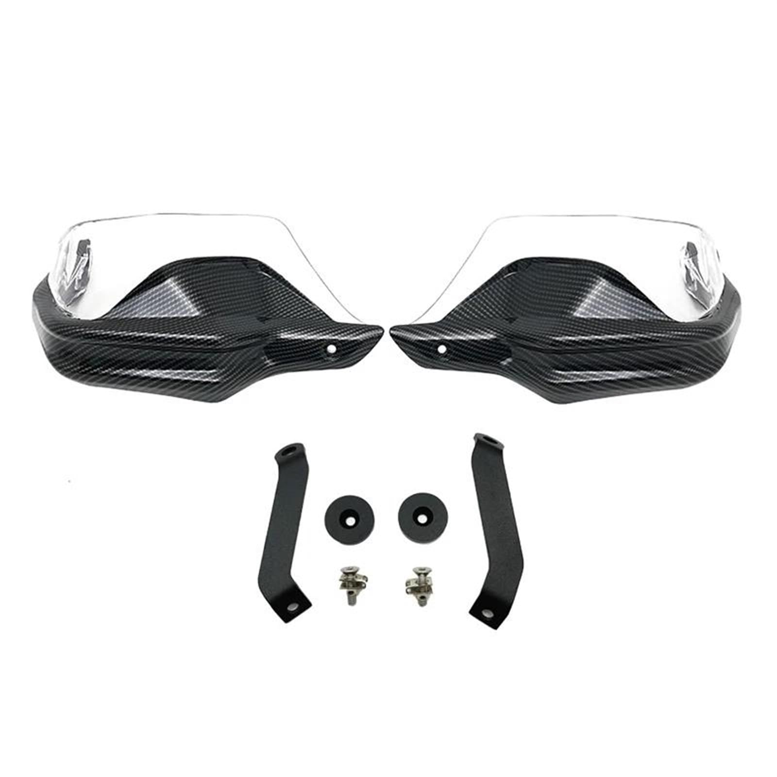 Handschützer Für NC750X Für NC750 X Für NC750S Für NC700X Für CB500X 2013-2023 Motorrad Wind Schild Hand Guards Abdeckung Handprotektoren(Carbon-Clear) von HAMFISTB