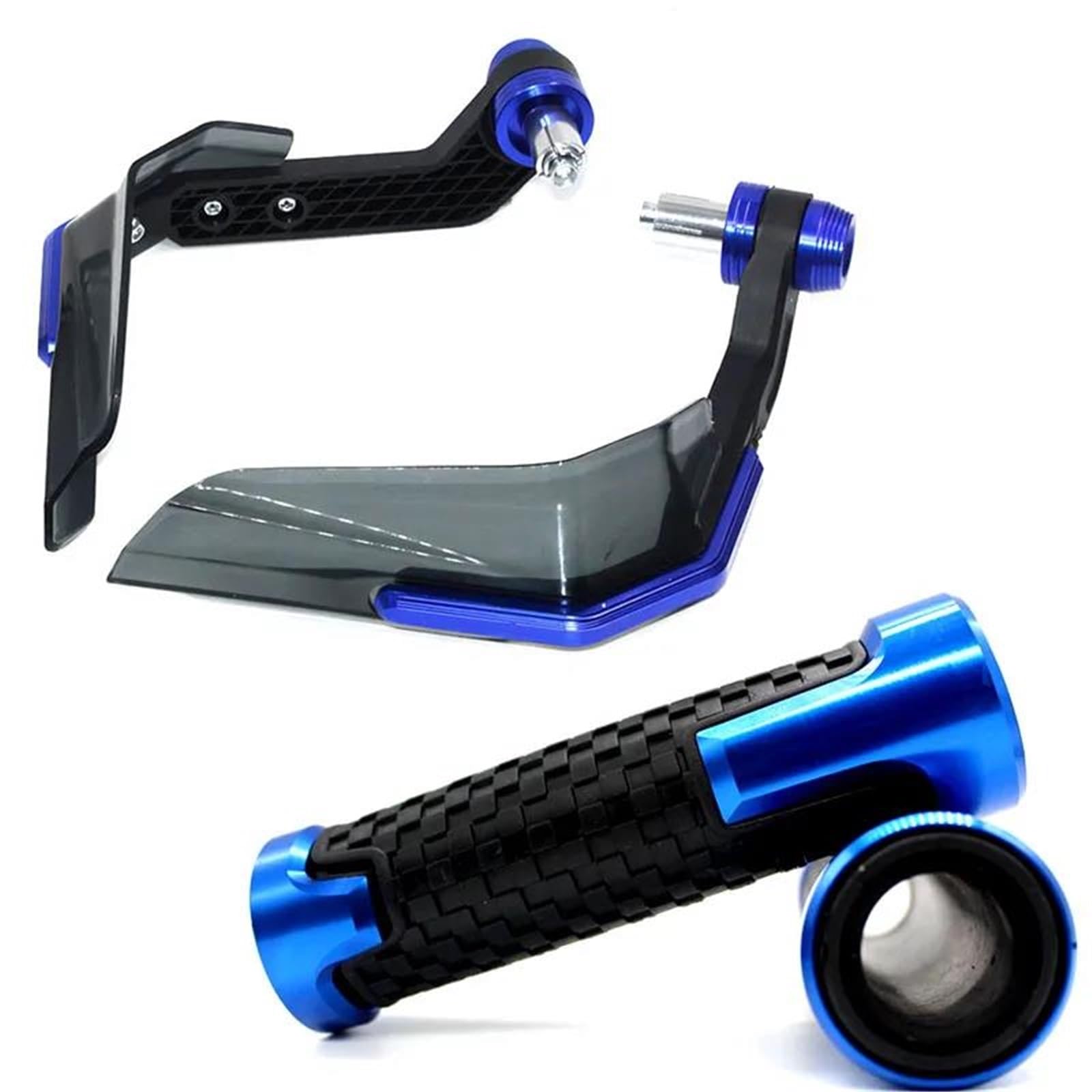 Handschützer Für Piaggio Für MP3 250 300 500 HPE Sport Roller Griff Griffe Griff Schild Schutz Handprotektoren(Blue) von HAMFISTB