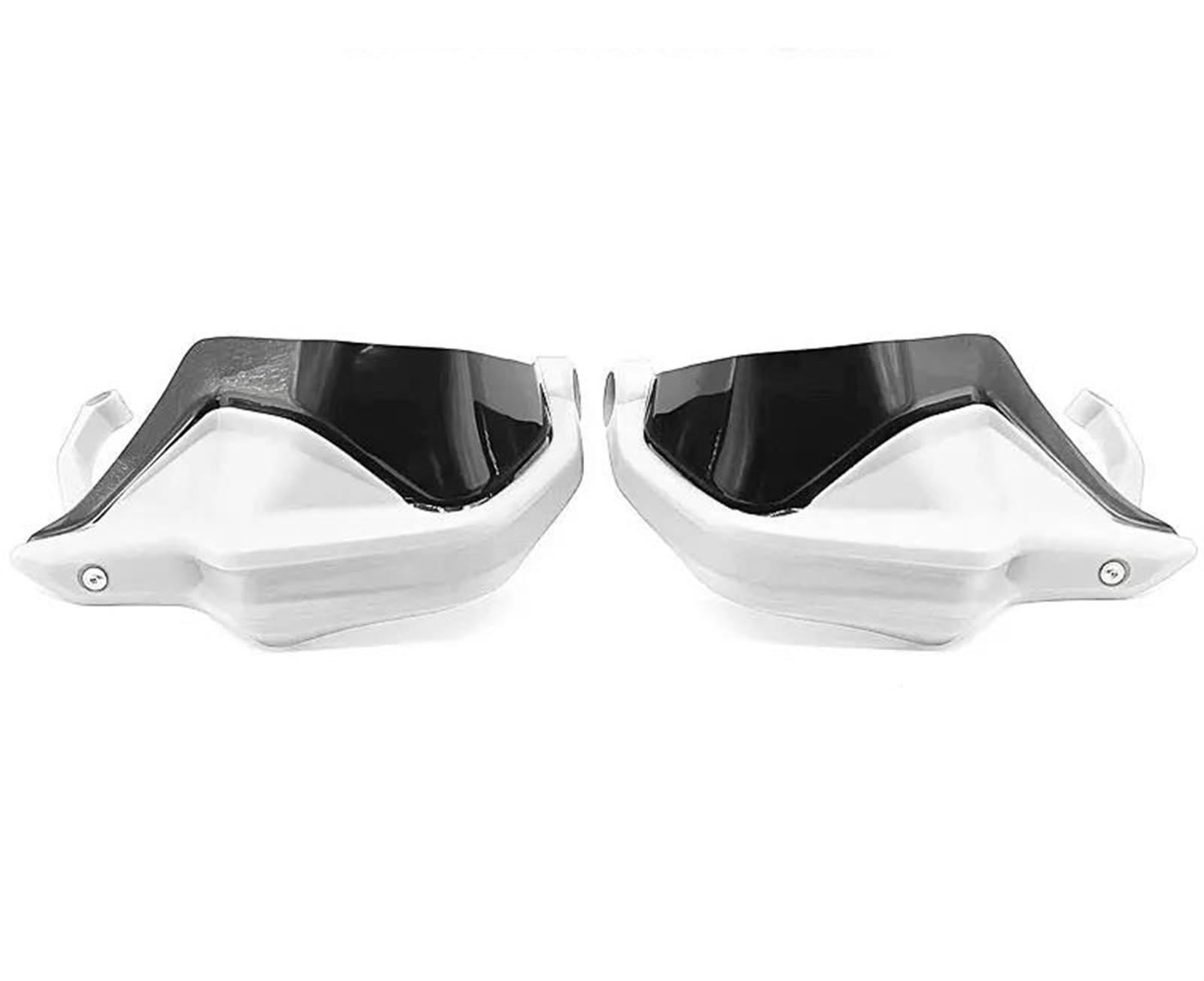 Handschützer Für R NINET Für R9T/Pure/Racer/Urban GS/Scramble 2014-2024 Motorrad Lenker Hand Schutz Windschutzscheibe Schutz Handprotektoren(White Black Set) von HAMFISTB