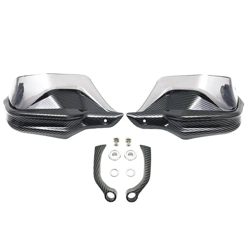 Handschützer Für R1200GS LC Für R1250GS Für F800GS Für F750GS Für F850GS Für F900R/XR Für S1000XR Motorrad Lenker Kit Hand Schutz Protector Handprotektoren(Carbon Grey Set) von HAMFISTB