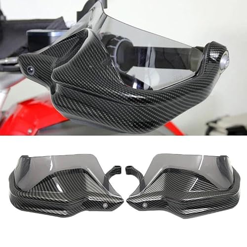 Handschützer Für R1200GS LC Für R1250GS Für F800GS Für F750GS Für F850GS Für F900R/XR Für S1000XR Motorrad Lenker Kit Hand Schutz Protector Handprotektoren(Carbon Handguard) von HAMFISTB