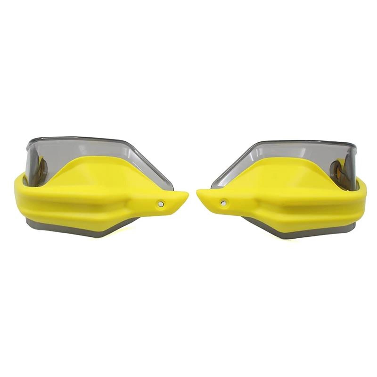 Handschützer Für S1000 XR 2013-2019 2020 2021 2022 Für S 1000XR Für S1000 Motorrad Griff Schutz Zubehör Hand Schild Schutz Handprotektoren(Yellow Smoke-1Set) von HAMFISTB