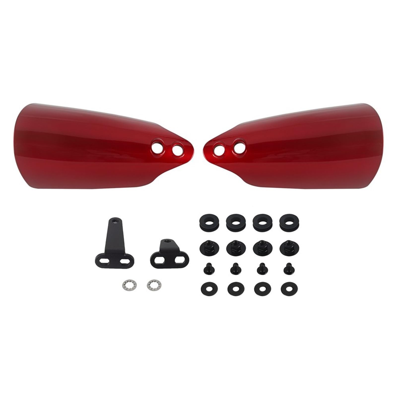 Handschützer Für Softail Für Street Bob Für FXBB 114 Für FXBBS Für FXST 18-2023 Motorrad Griff Bars Schild Handschutz Beschützer Handprotektoren(Billiard Red) von HAMFISTB