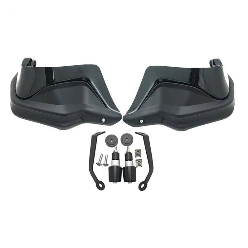 Handschützer Für Suzuki Für DL250 Für V-Strom Für DL 250 Für VStrom Für VStrom250 Für GW250 2017-2021 Motorrad Lenker Hand Guards Wind Protector Handprotektoren(Black Set) von HAMFISTB