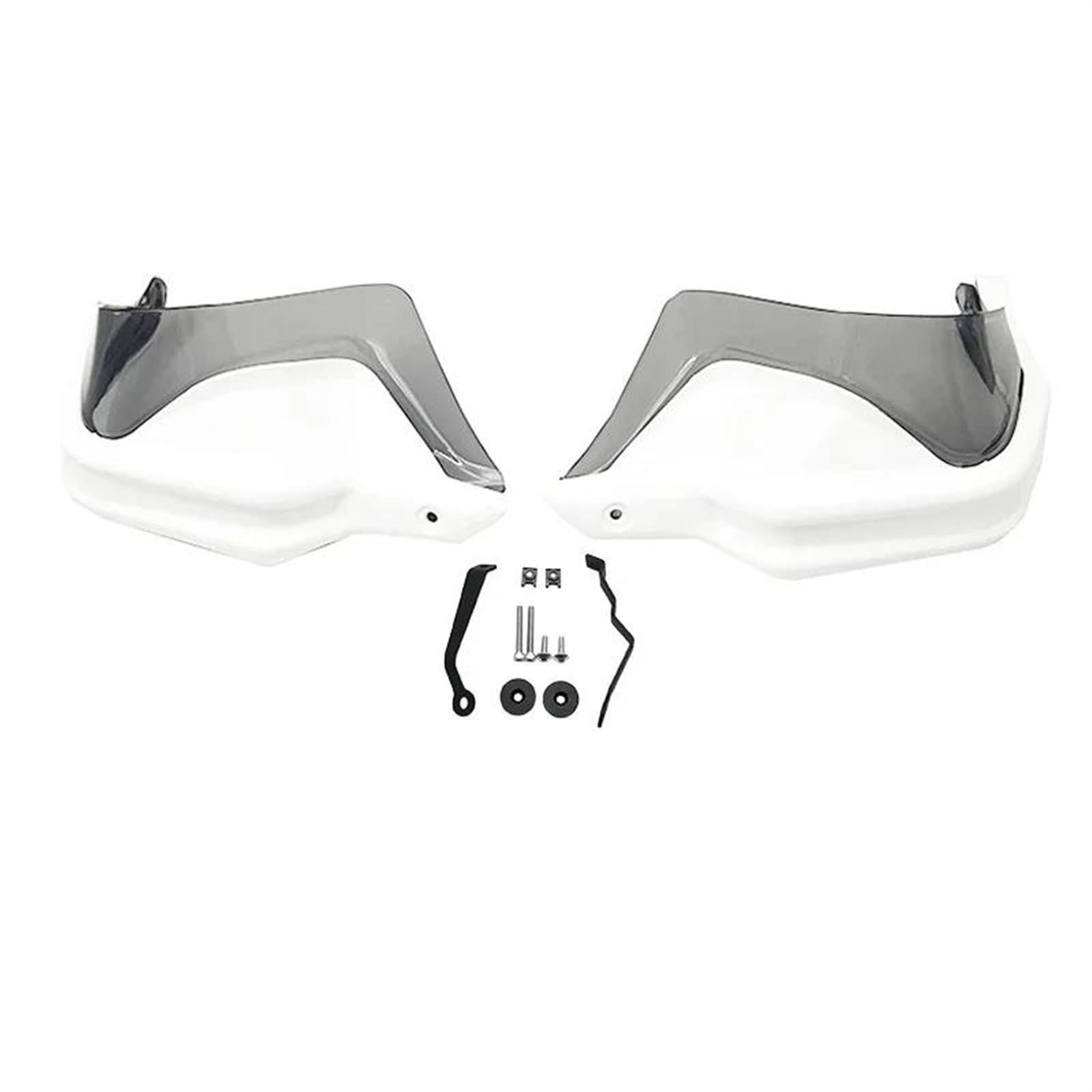 Handschützer Für Voge Für Valico 525 Für DS525X Für 525DSX Für DSX525 Für DSX 525 2023 2024 Motorrad Handschutz Schutz Handprotektoren(White Grey Set) von HAMFISTB