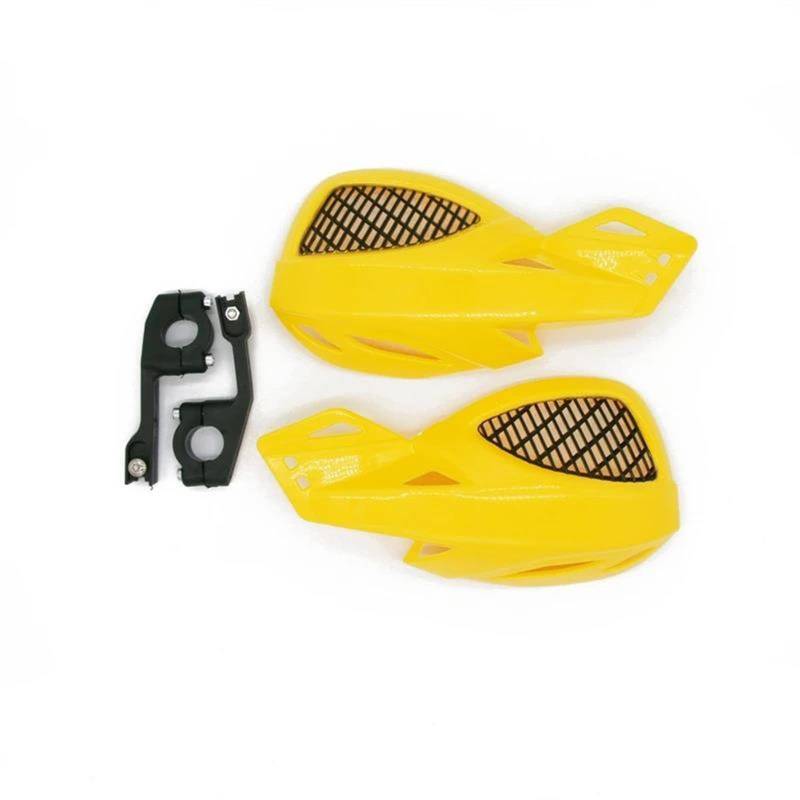 Handschützer Universeller 7/8" Winddichter Handschutz Für Motorradlenker Handprotektoren(Yellow) von HAMFISTB