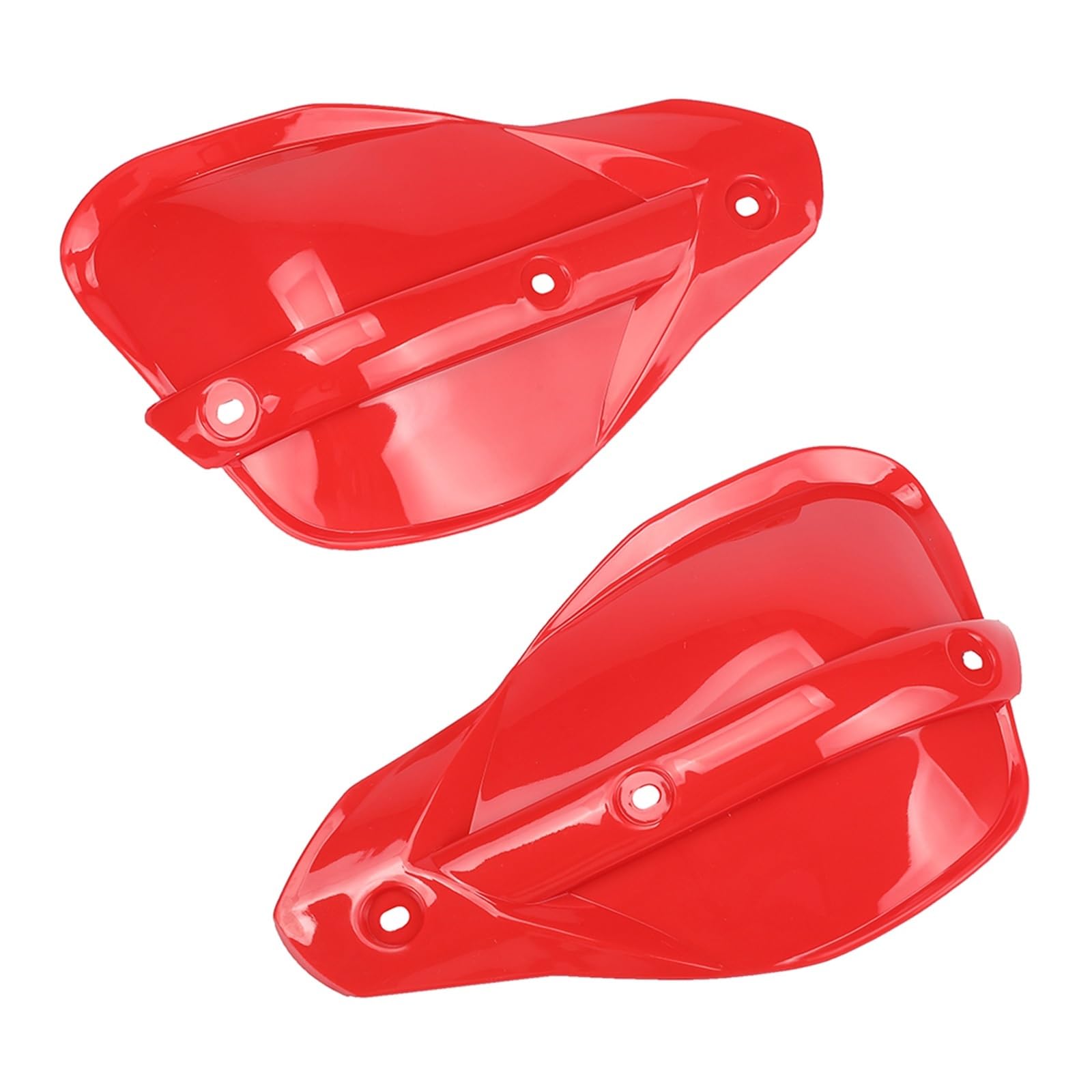 Handschützer Universeller Lenker-Handschutz,Motorrad Motocross Roller Bremse Kupplungshebel Handschutz Handprotektoren(Red) von HAMFISTB