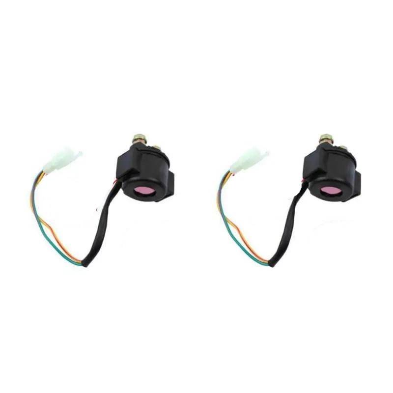 Zündungen 1~8 Stück Für GY6 50cc 125cc 150cc 250cc Für Roller ATV Moped Motorrad Zündspule Starter Relais Zündspule(Style A 2pcs) von HAMFISTB