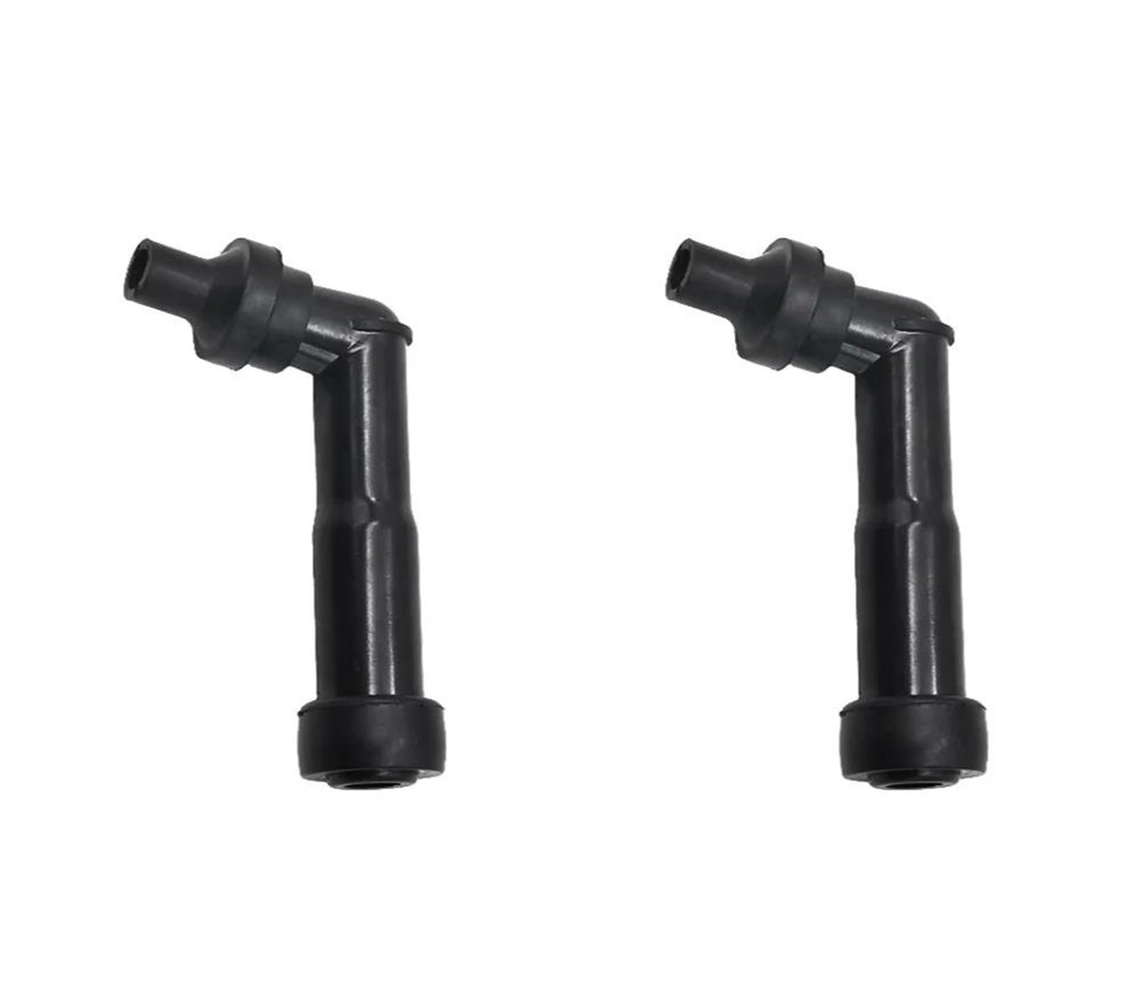 Zündungen 10mm 12mm 102 Grad Universal Motorrad Zündung Zündkerze Kappe Widerstand Abdeckung XD05F-R Zündspule(2PCS) von HAMFISTB