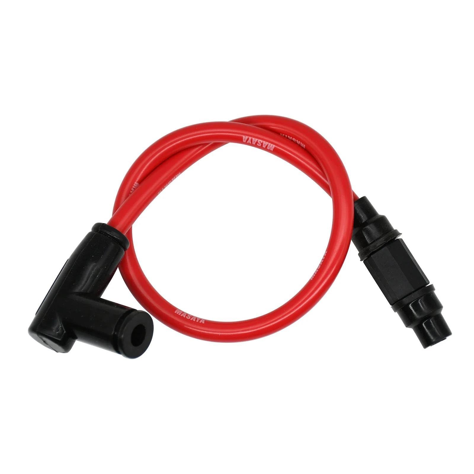 Zündungen Für Kawasaki Motorrad Silikonkautschuk Zündspule Zündkerze Iridium Stromkabel Zündspule(Red) von HAMFISTB