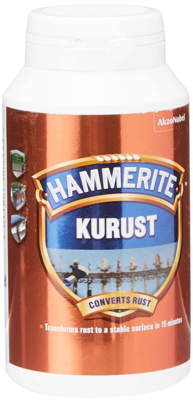 Hammerite One Coat Kurust Bottle 250ml von HAMMERITE