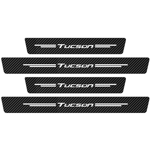 HAMOM 4pcs Auto Einstiegsleisten Schutz Für Hyundai Tucson 2006-2022, Auto Trittschutz Einstiegsleisten Kratzschutzfolien, Auto Zubehör von HAMOM