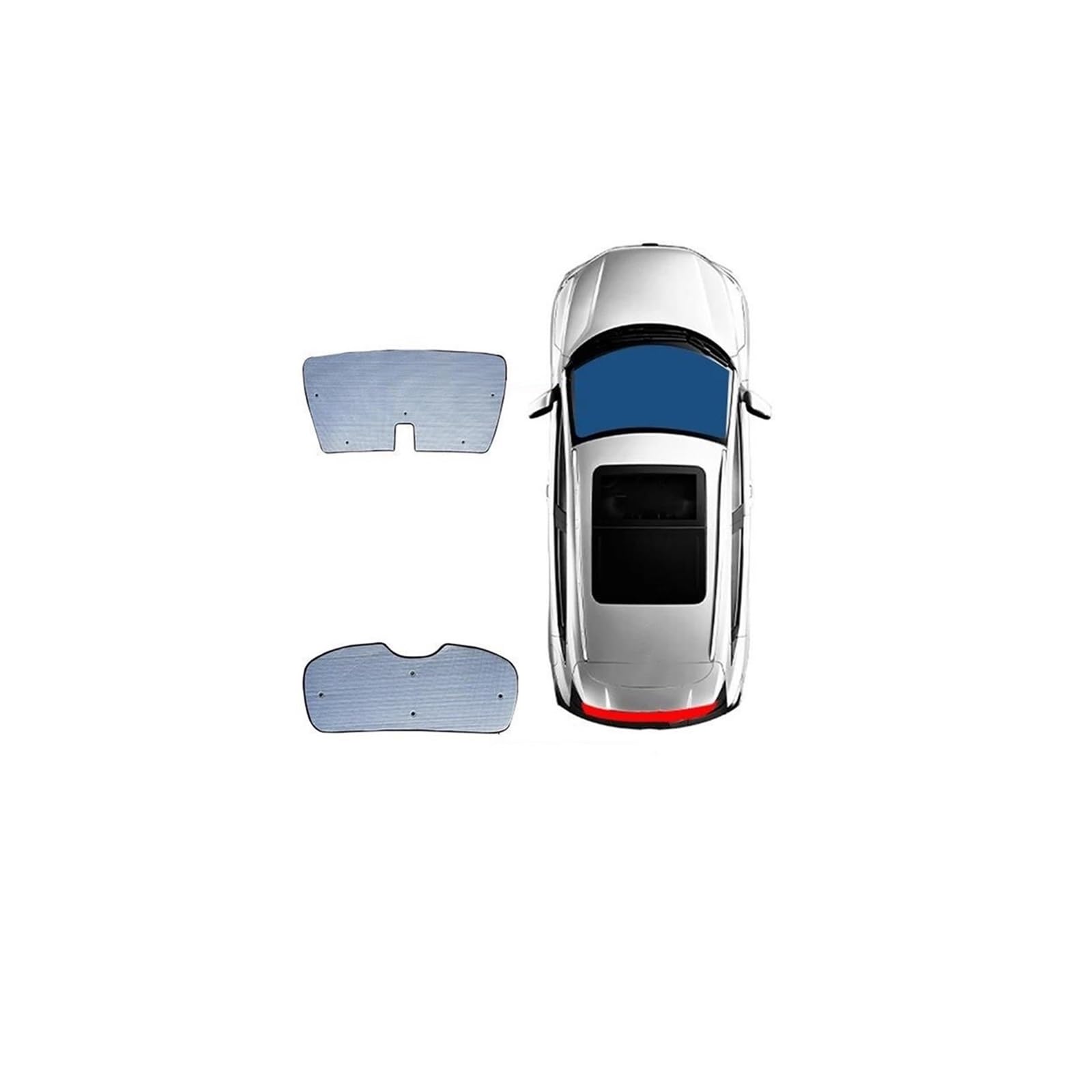 Seitenscheibe Frontscheibe Abdeckung Für Mazda CX-30 2020 2021 2022 Auto Sonnenschutz Vorhang Sonnenschutz Visier Auto Frontscheibenabdeckung(Front Rear 2pcs) von HANKAER