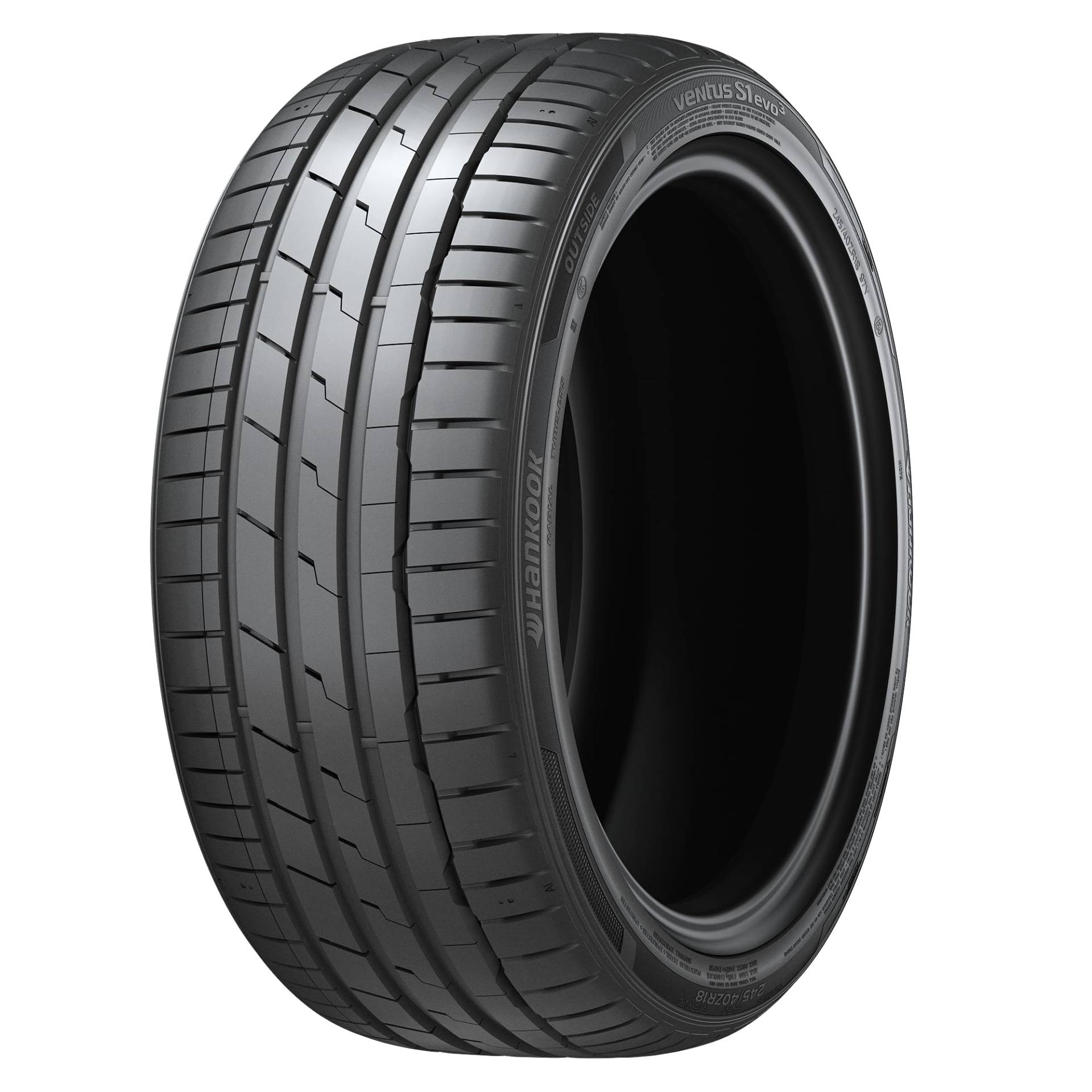 HANKOOK VENTUS S1 EVO3 K127B XL HRS * - 225/45R17 94Y B/A/70dB - Sommerreifen mit Runflat von HANKOOK