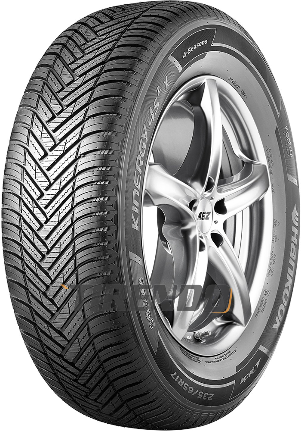 Hankook Kinergy 4S² X H750A ( 215/55 R18 99V XL 4PR, SBL ) von HANKOOK