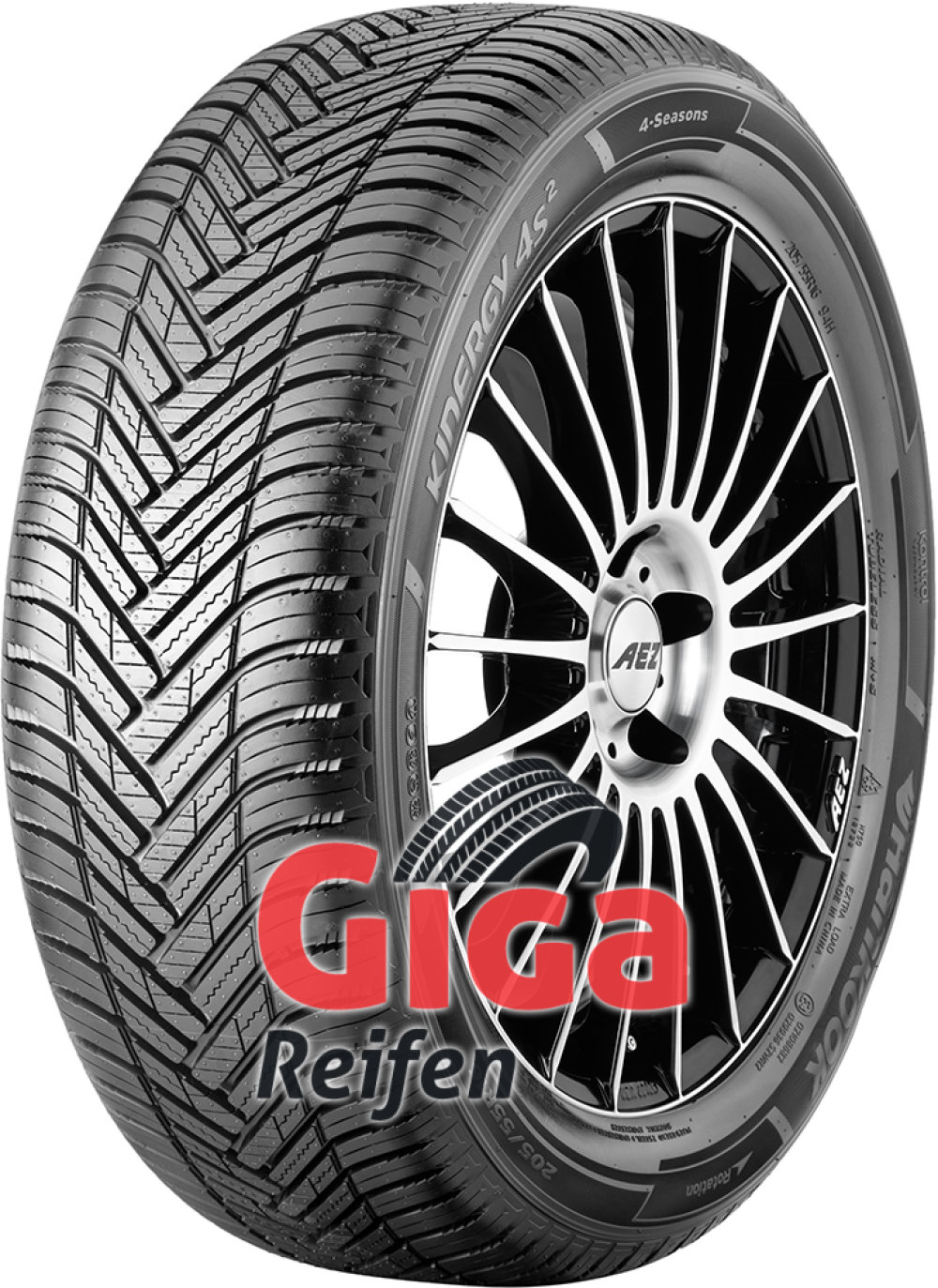 Hankook Kinergy 4S² H750 ( 135/70 R15 70T 4PR SBL ) von HANKOOK