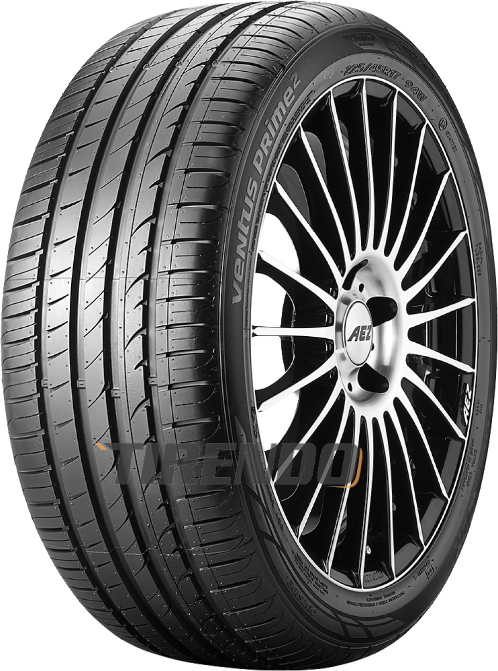 Hankook Ventus Prime 2 K115 ( 225/55 R17 97W 4PR SBL ) von HANKOOK