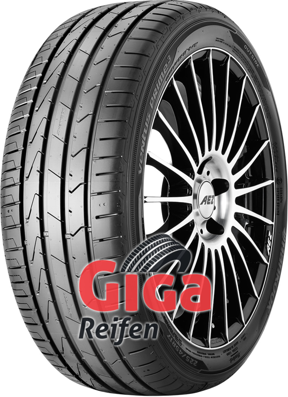 Hankook Ventus Prime 3 K125 ( 195/55 R15 85H 4PR SBL ) von HANKOOK