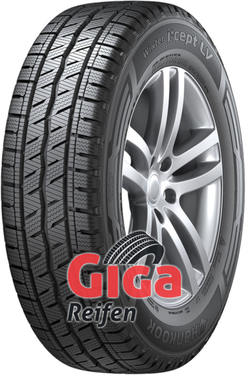 Hankook Winter i*cept LV RW12 ( 175/65 R14C 90/88T 6PR SBL ) von HANKOOK