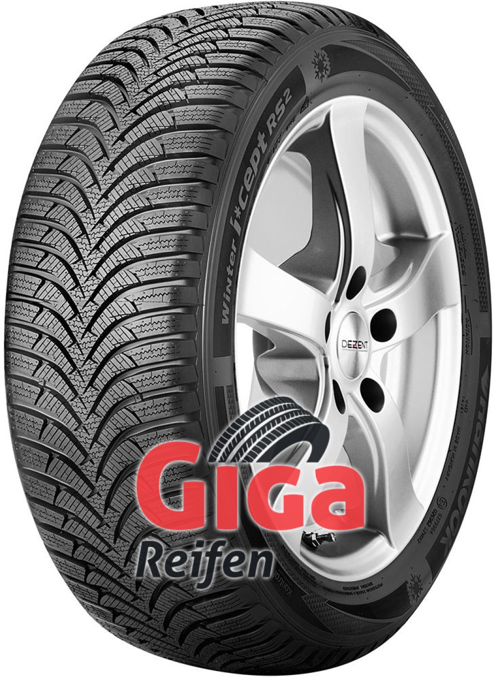 Hankook Winter i*cept RS 2 (W452) ( 135/80 R13 70T 4PR SBL ) von HANKOOK