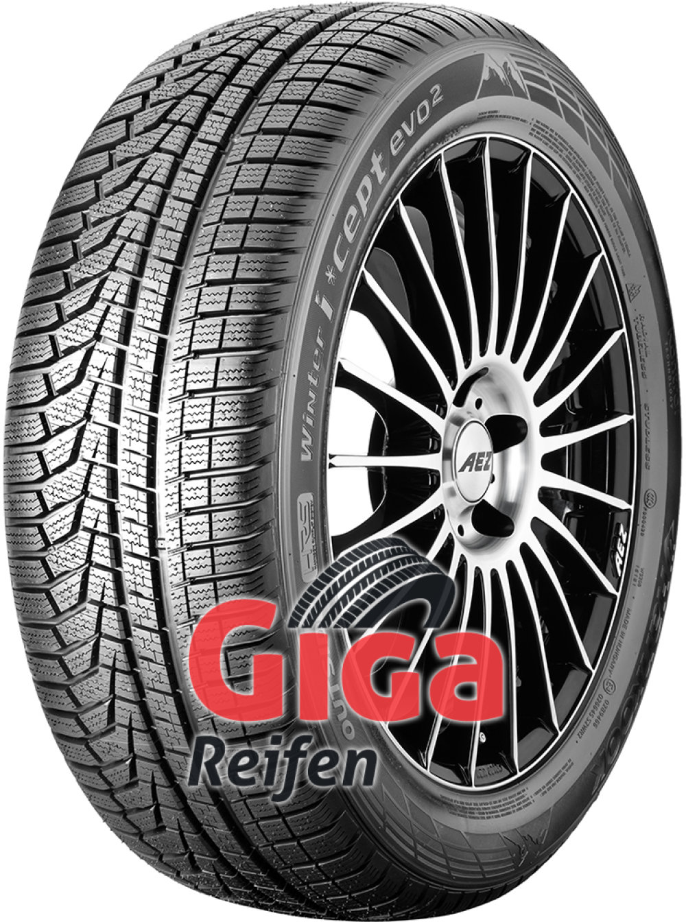 Hankook Winter i*cept evo² (W320B) HRS ( 195/55 R16 87V 4PR, runflat SBL ) von HANKOOK