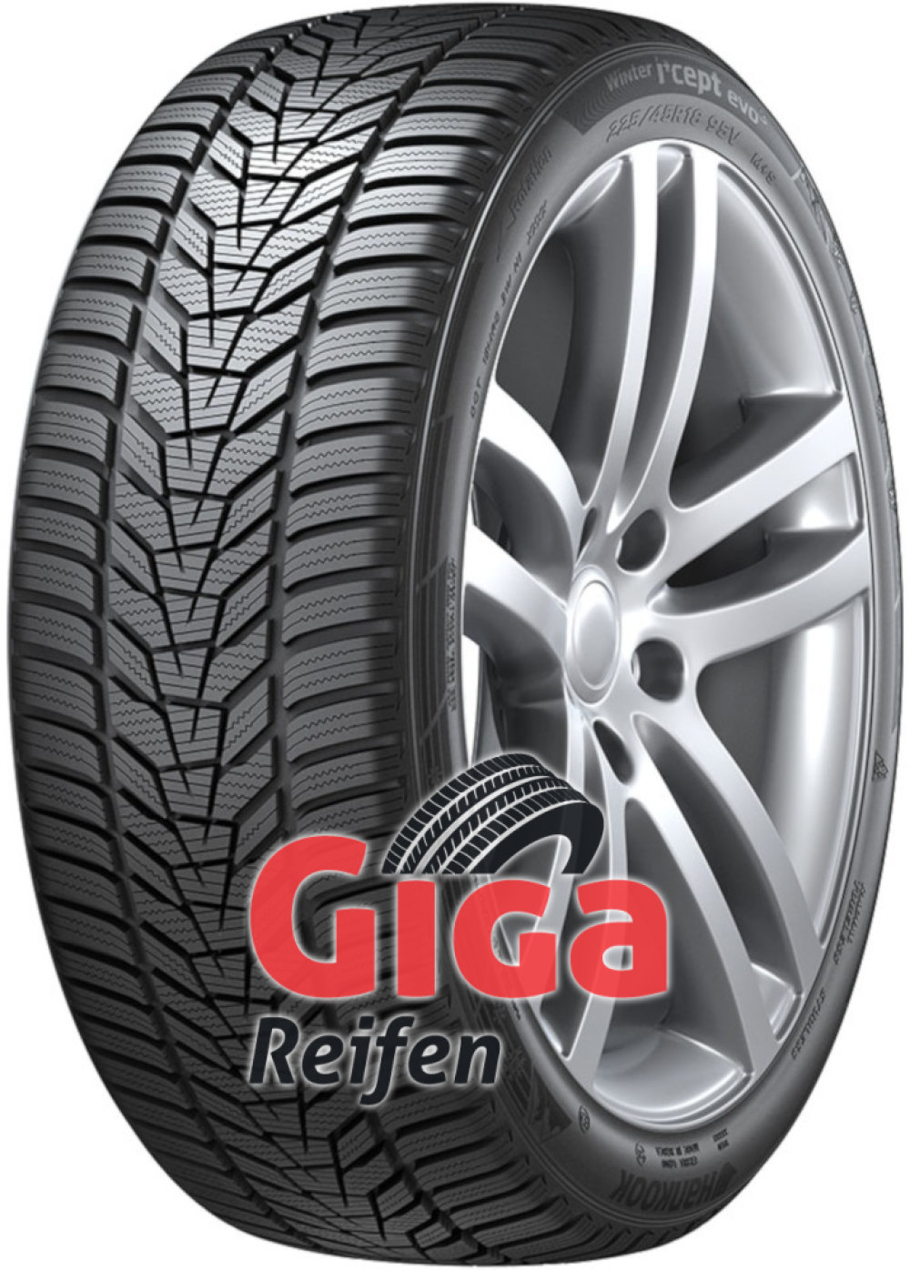 Hankook Winter i*cept evo3 (W330B) HRS ( 225/40 R18 92V XL 4PR, runflat SBL ) von HANKOOK