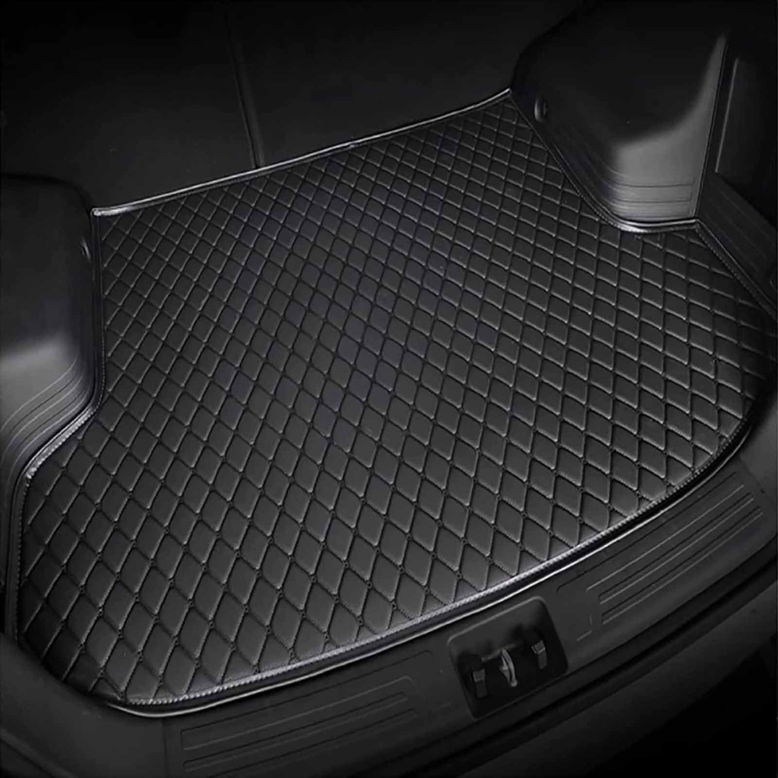 Kofferraum Schutzmatte für Haval H7 (5seats) 2016-2019, Kofferraumwanne Schutzmatte wasserdichte Antirutschmatte Innenraum Zubehör,Black von HANROOG