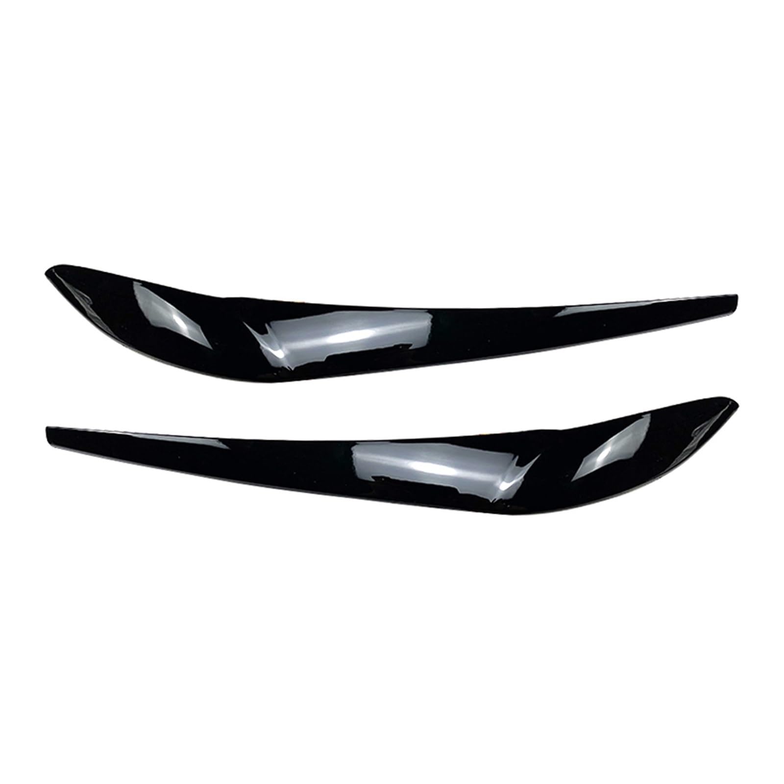 HANZOU 2Pcs Auto Front Scheinwerfer Augenbraue Augenlid Abdeckung Trim Fit for BMW X3 F25 X4 F26 2014 2015 2016 2017 Scheinwerfer Scheinwerfer Augenbraue Augenlid(Glossy Black) von HANZOU